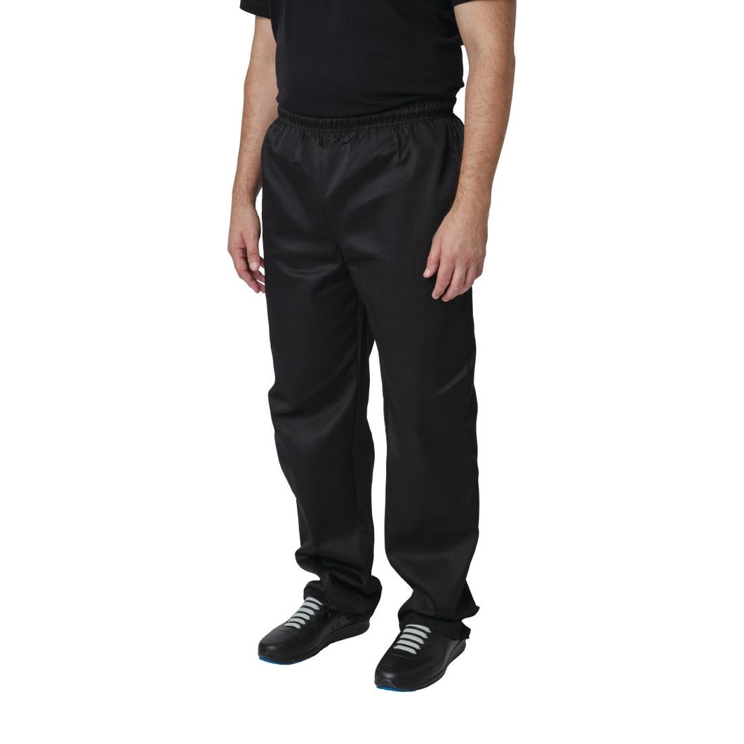 Whites Vegas Chef Trousers Polycotton Black - 3XL