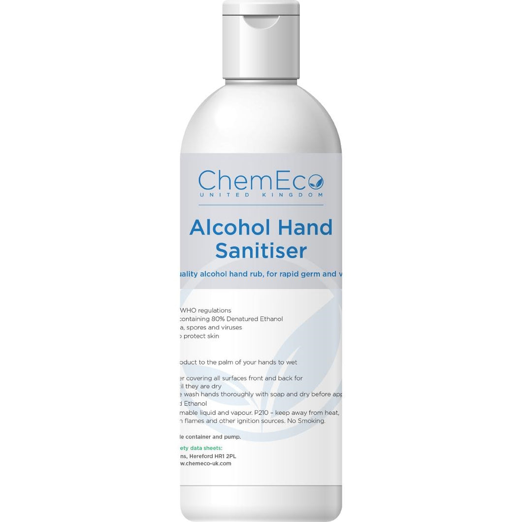 Alcohol Hand Sanitiser 500ml